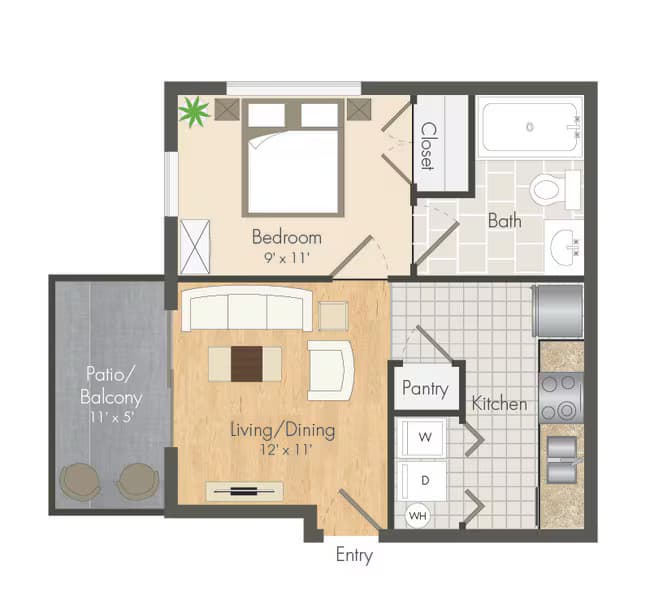 A1 7-7314 floor plan