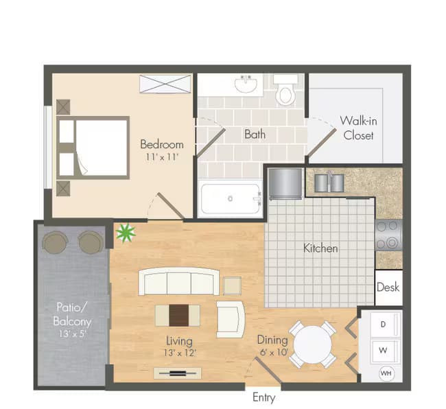 A2 4-417 floor plan