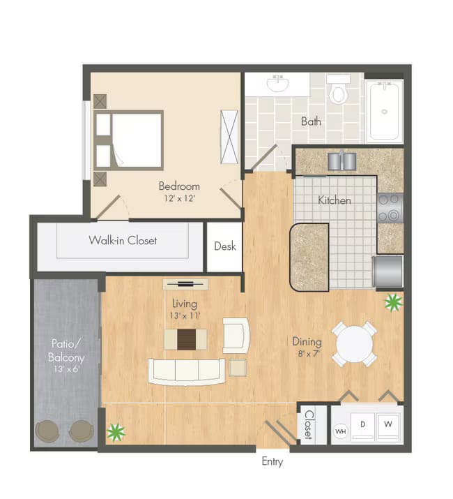 A3 6-615 floor plan