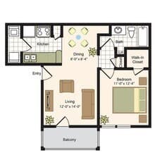 A1 505 floor plan