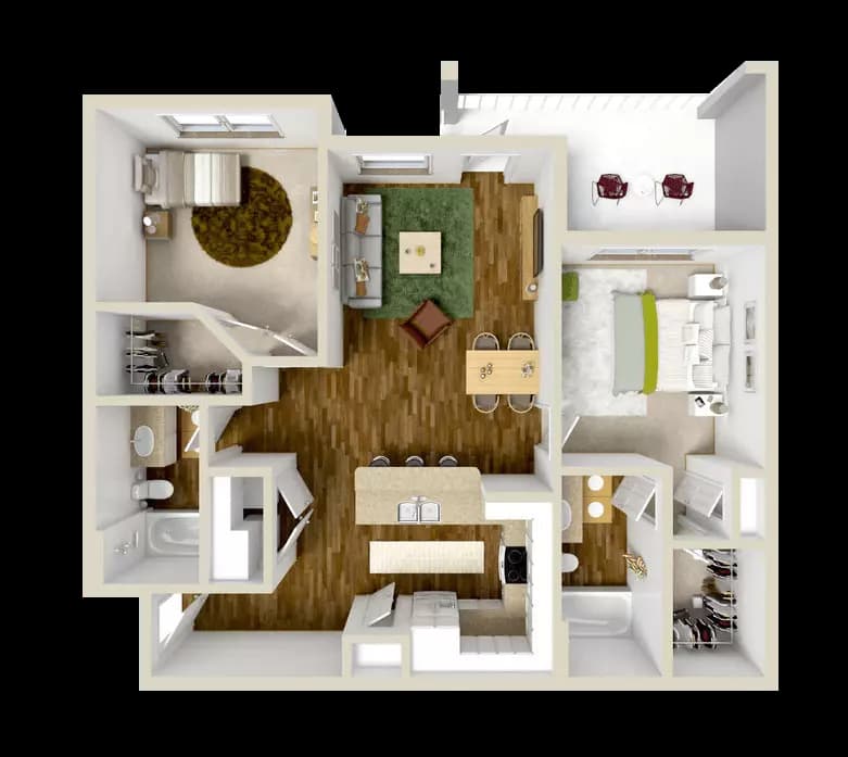 Unit 5303 5303 floor plan