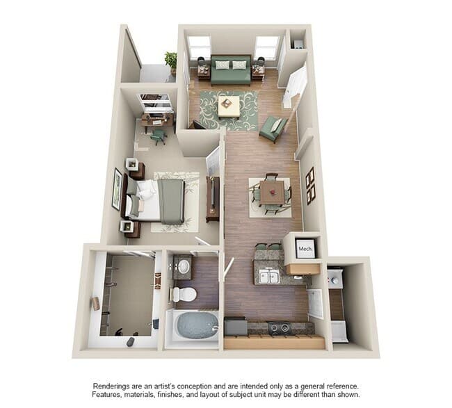 A3 910 floor plan