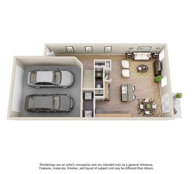 Townhome 2904 floor plan