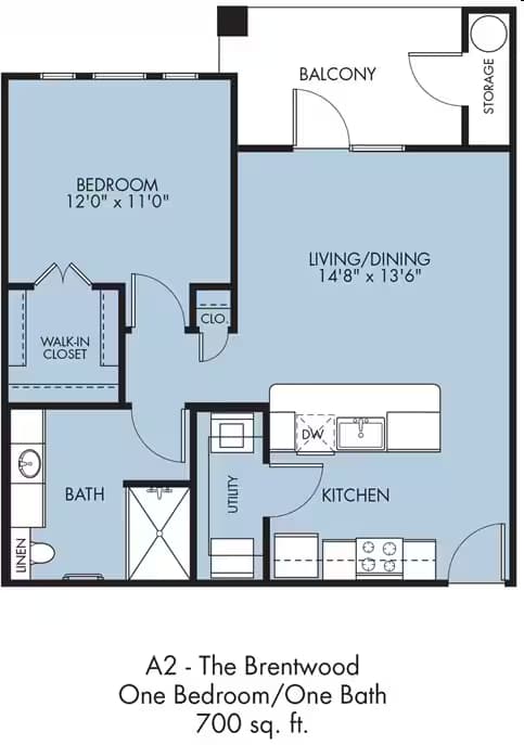 Unit 1235 floor plan
