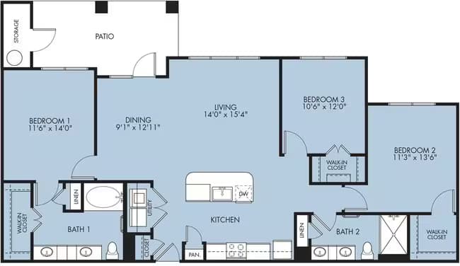 Wellington 713 floor plan