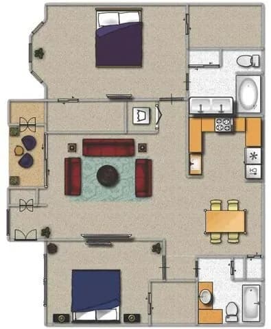 B3 3106 floor plan