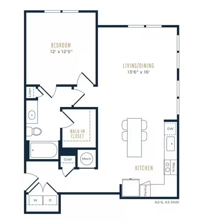 Unit 1311 floor plan