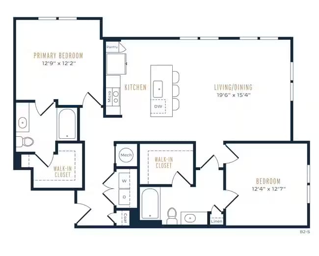 B2 0528 floor plan