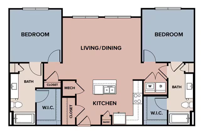 Unit 14202 floor plan