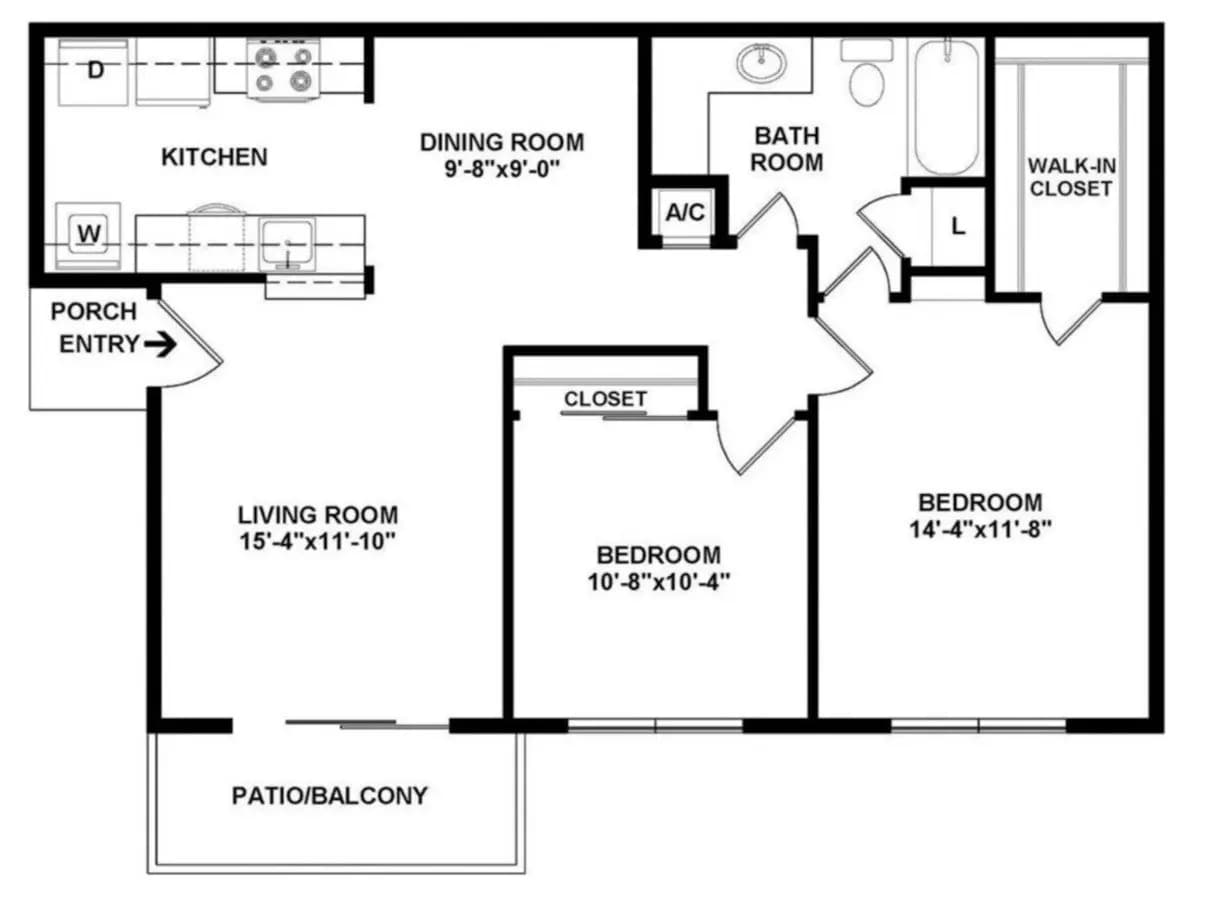 B1 0207 floor plan