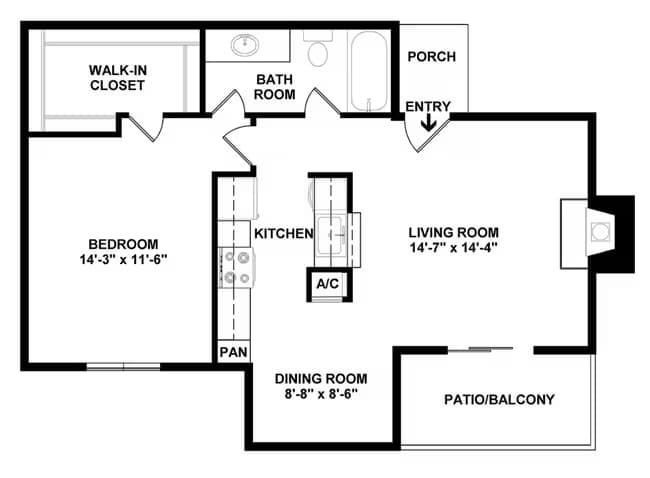 A5 3508 floor plan