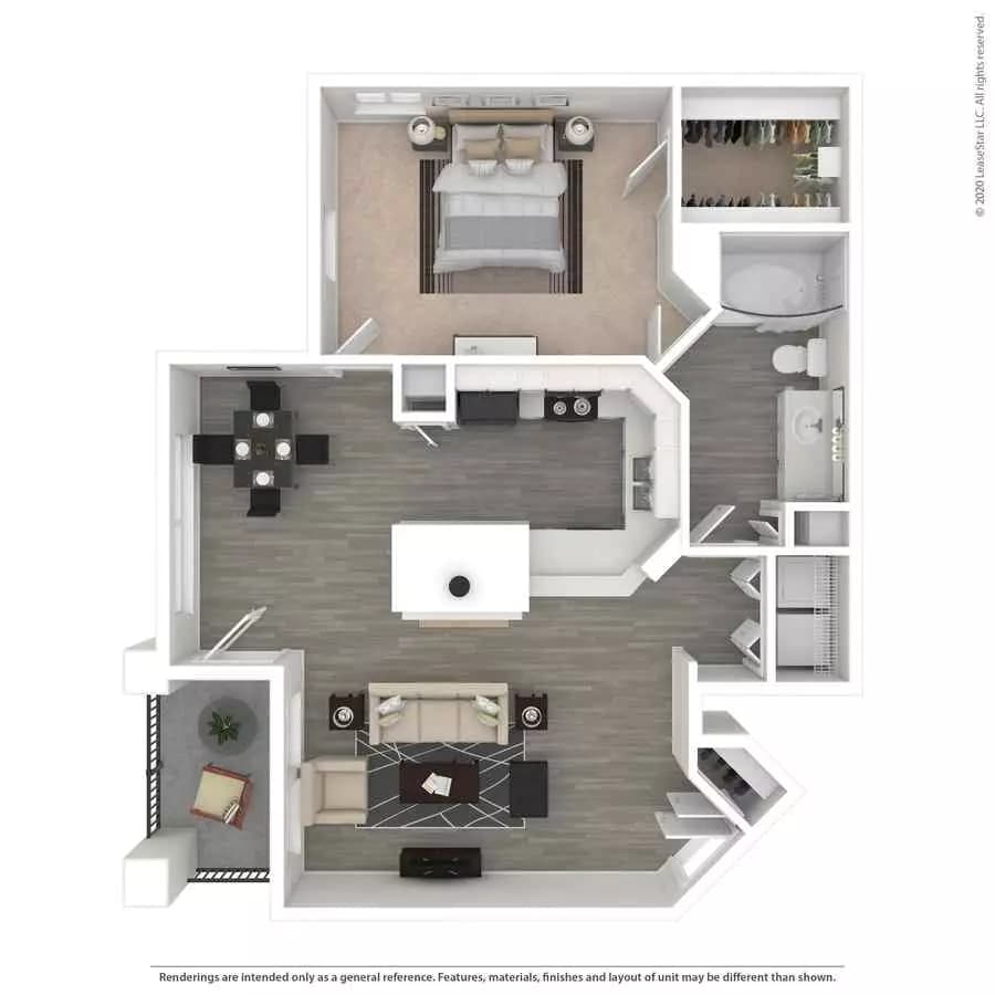 A1 814 floor plan
