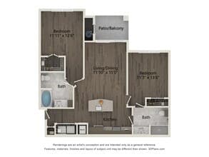B1 Essential 4217 floor plan
