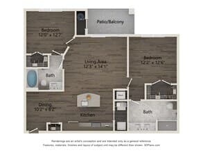 B2 2316 floor plan