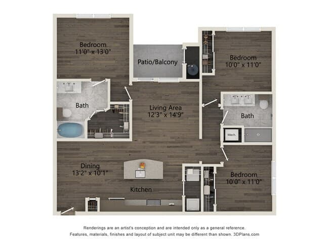 C1 Essential 3302 floor plan