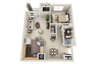 A1 1307 floor plan