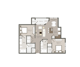 B1 828 floor plan