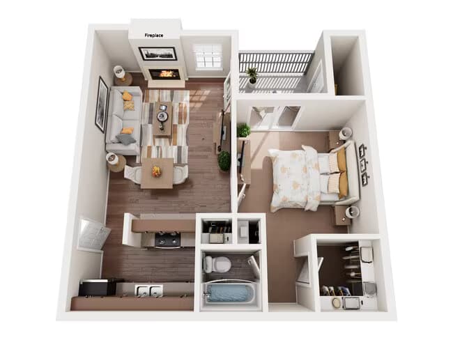 A4 C1731 floor plan
