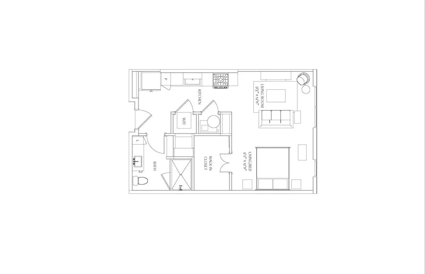 Unit 1401 1401 floor plan