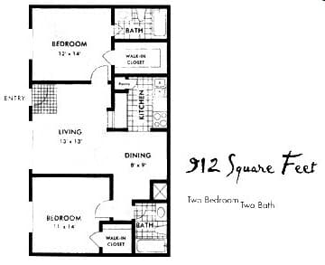 Unit 2-0038 floor plan