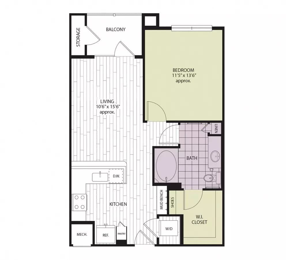 Unit 350 350 floor plan