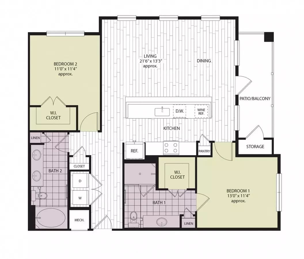 Unit 238 238 floor plan