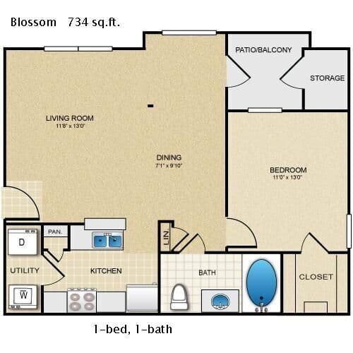 Blossom 534 floor plan