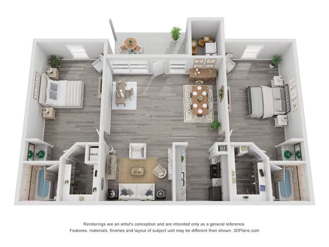 Unit 138 floor plan