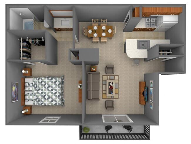 Unit 0601 floor plan