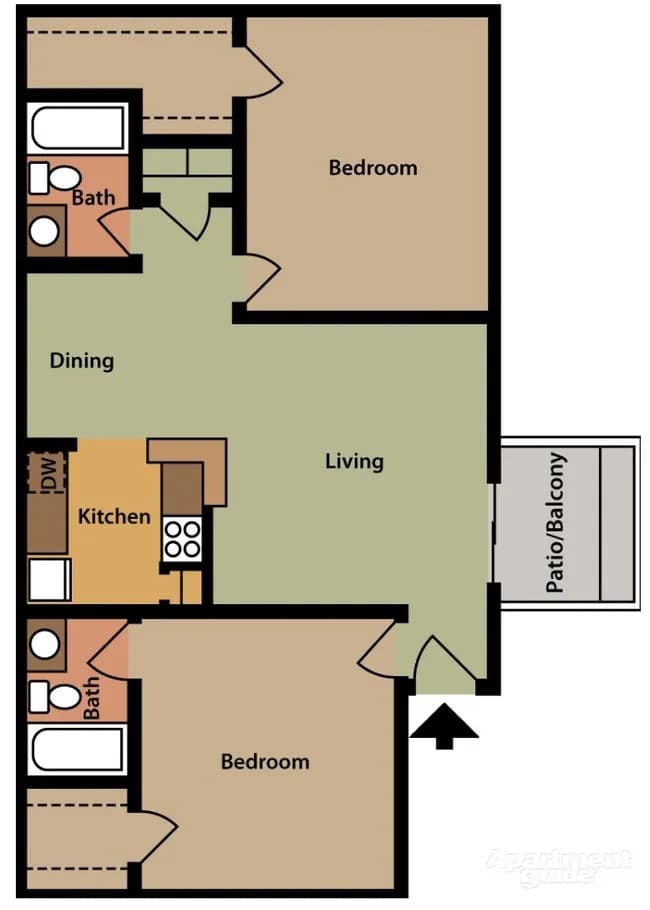 2-2 1801 floor plan