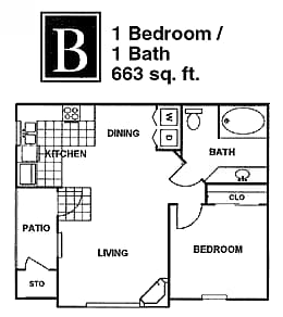 Unit 2402 floor plan