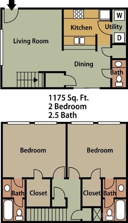 Legacy 311-C floor plan