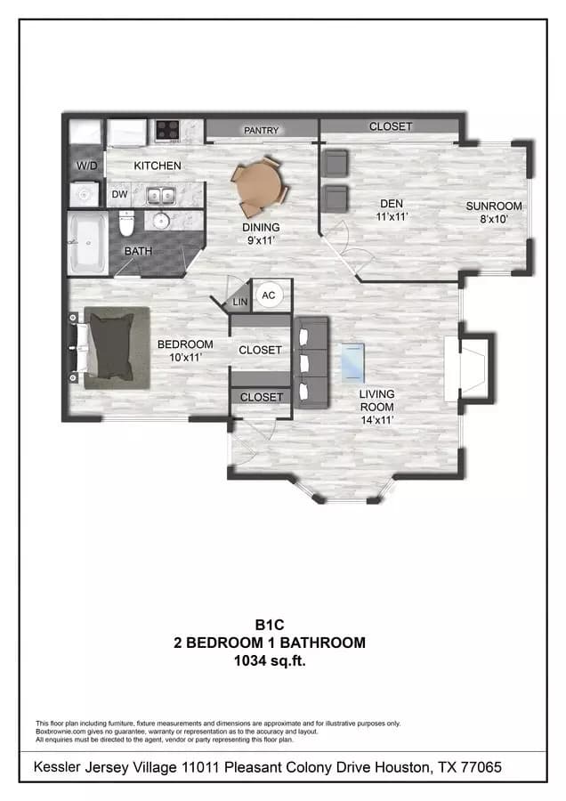 B1A 0408 floor plan