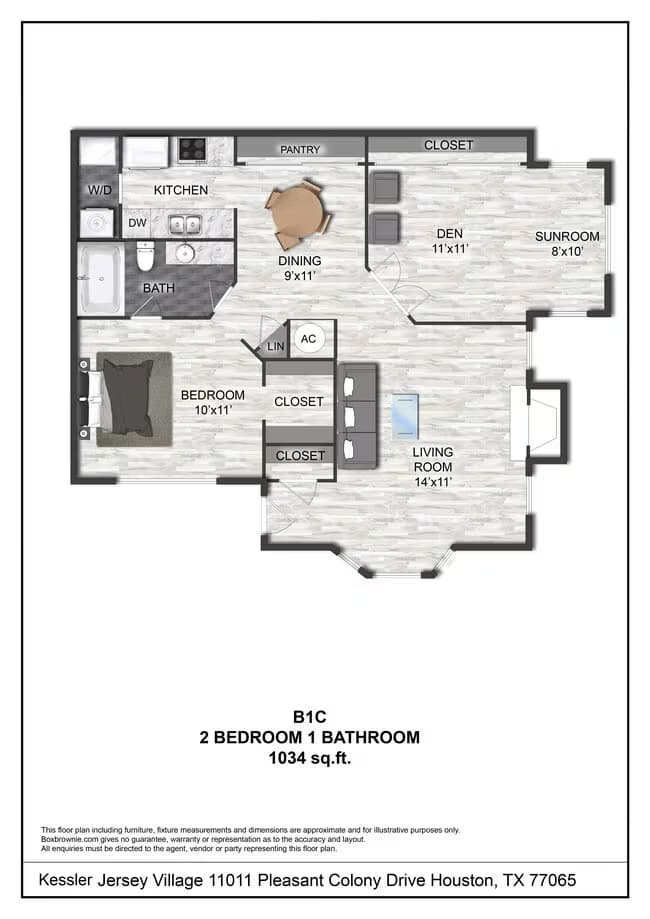 Unit - 0421 floor plan