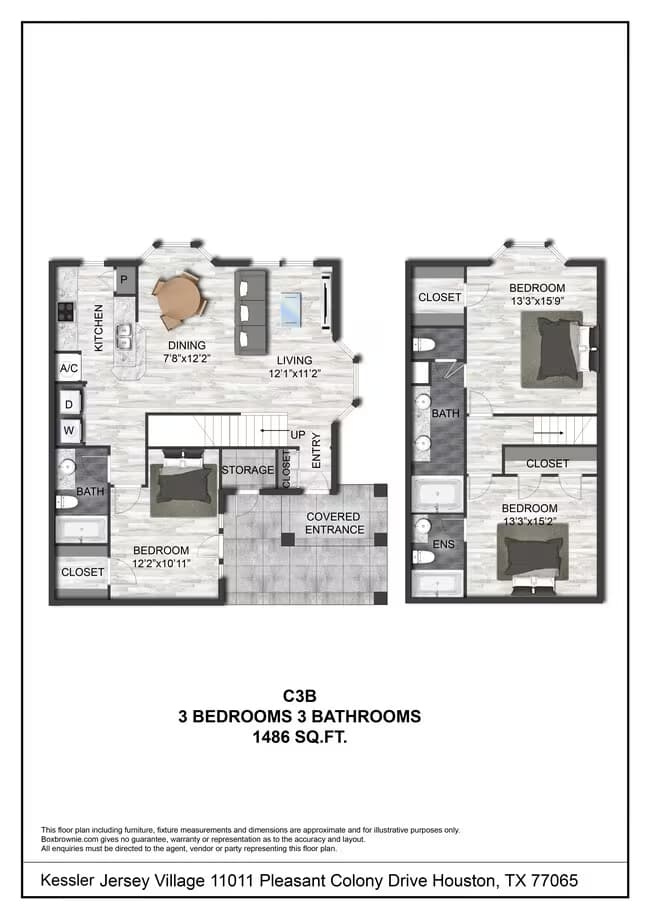 C3B 1308 floor plan