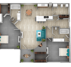 B6 B0923 floor plan