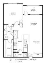 A1A 1309 floor plan