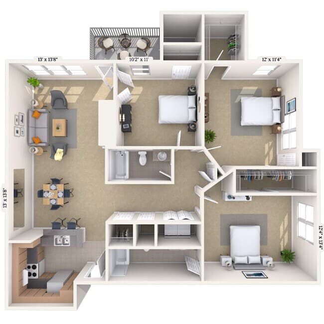 Highland 06628 floor plan