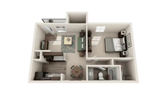 The 679 0606 floor plan