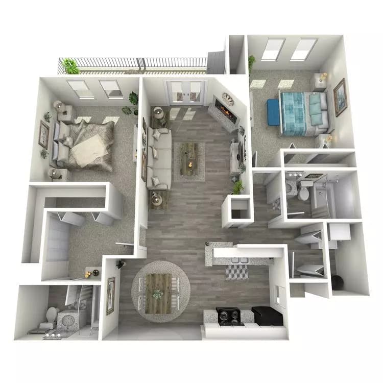 B2 - Premium 102 floor plan