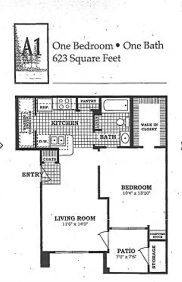 The Bayside 1015 floor plan