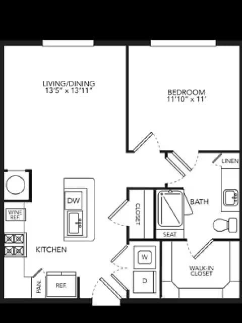 A2B 1-816 floor plan