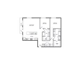 B3A 1-1126 floor plan