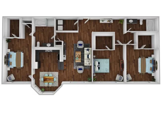 C1R 2223 floor plan