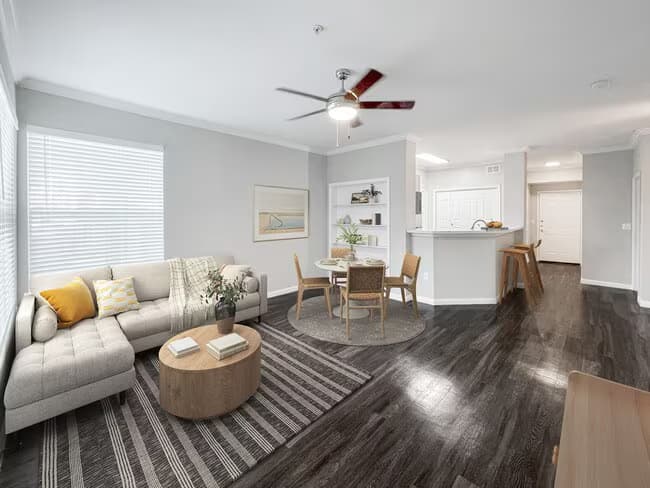 2 Beds • 2 Bath 09303 floor plan