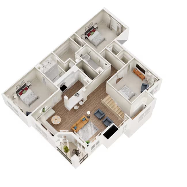 Fe - Renovated 12204 floor plan