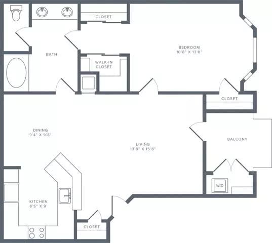 A01 Renovated 7-728 floor plan