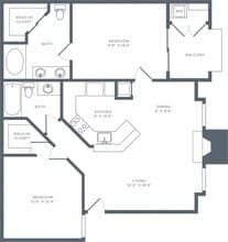B01 Renovated 5-533 floor plan