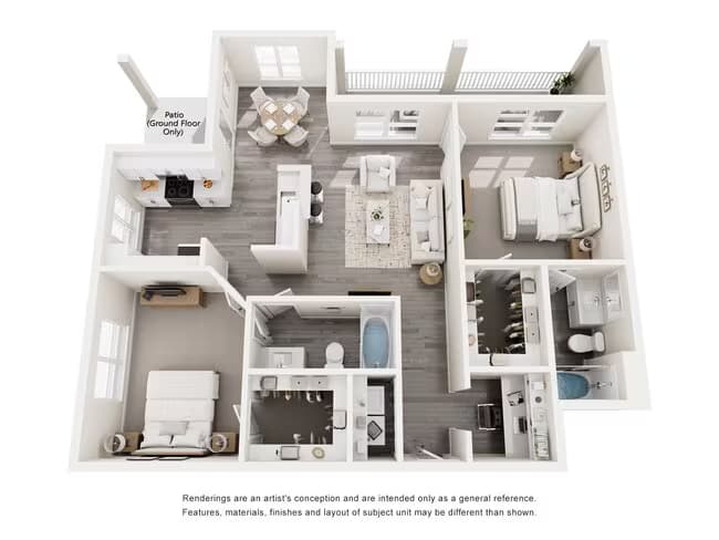 2B 0825 floor plan