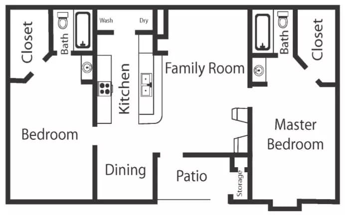 B2 1412 floor plan